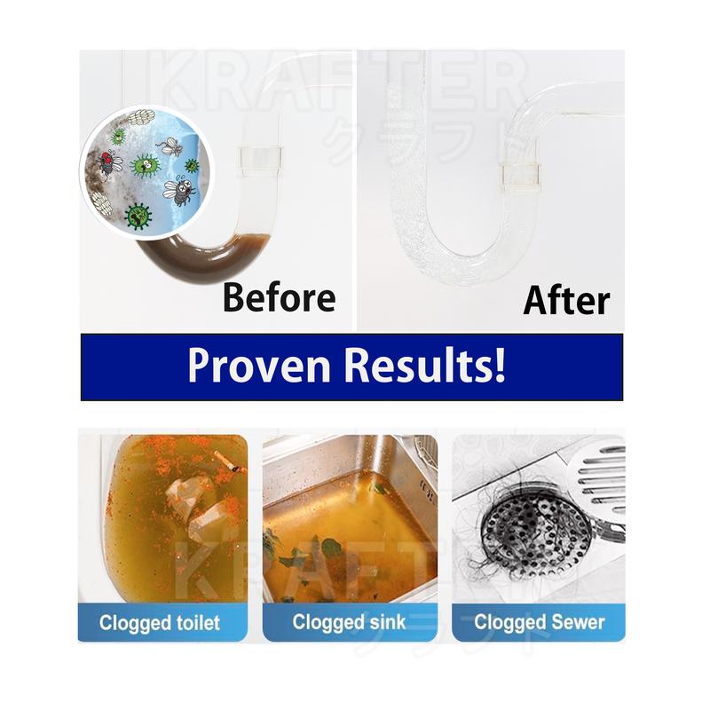 Powerful Drain Fly Killer Enzyme