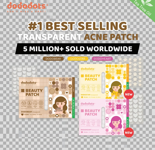 Dodobear Hydrocolloid Pimple Patch